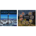 Andorra Euro coin set BU 2024