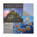Andorra Euro coin set BU 2015