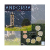 Andorra Euro müntide komplekt BU 2016