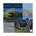 Andorra Euro coin set BU 2017