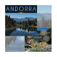 Andorra Euro müntide komplekt BU 2022 