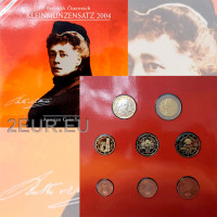Austria Euromüntide komplekt BU 2004