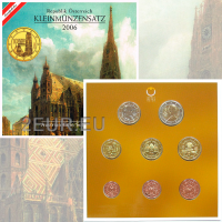 Austria Euromüntide komplekt BU 2006