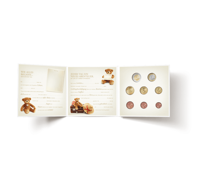 Austria Euro coin set BU 2026 - BABY COIN SETS