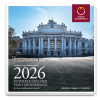Austria Euromüntide komplekt BU 2026 - 250 AASTAT BURGTEATERIT