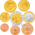 Austria Euro coin set UNC 2003