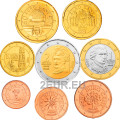 Austria Euro coin set UNC 2008