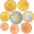Austria Euro coin set UNC 2009