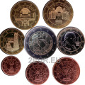 Austria Euro coin set UNC 2018