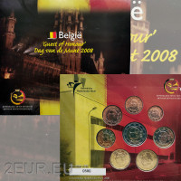 Belgium euro komplekt BU 2008 - Dag van de Munt