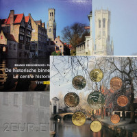 Belgium euro komplekt BU 2010 - Ajalooline Brugge kesklinn