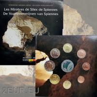 Belgium euro komplekt BU 2011 - Tulekivi kaevandused Spiennesis
