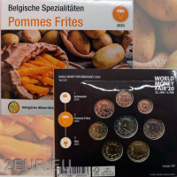 Belgium euro komplekt BU 2020 - Pommes Frites