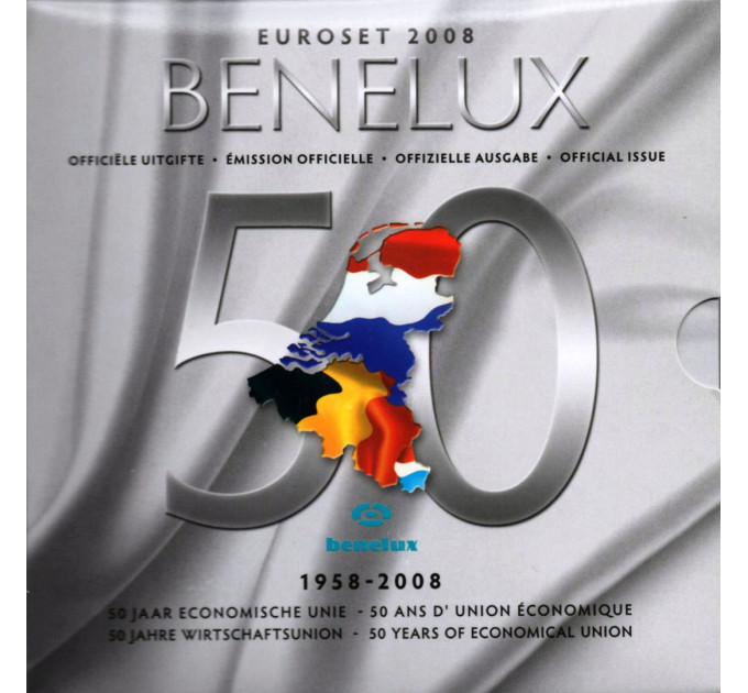 BENELUX euro set BU 2008