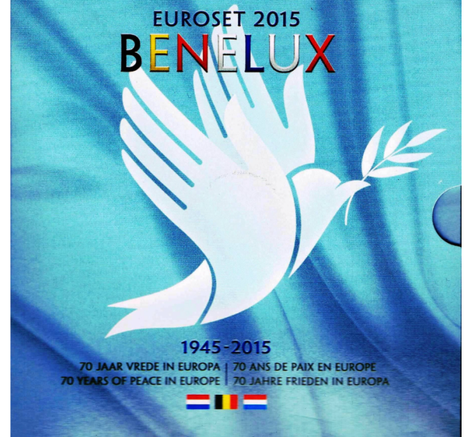 BENELUX euro set BU 2015