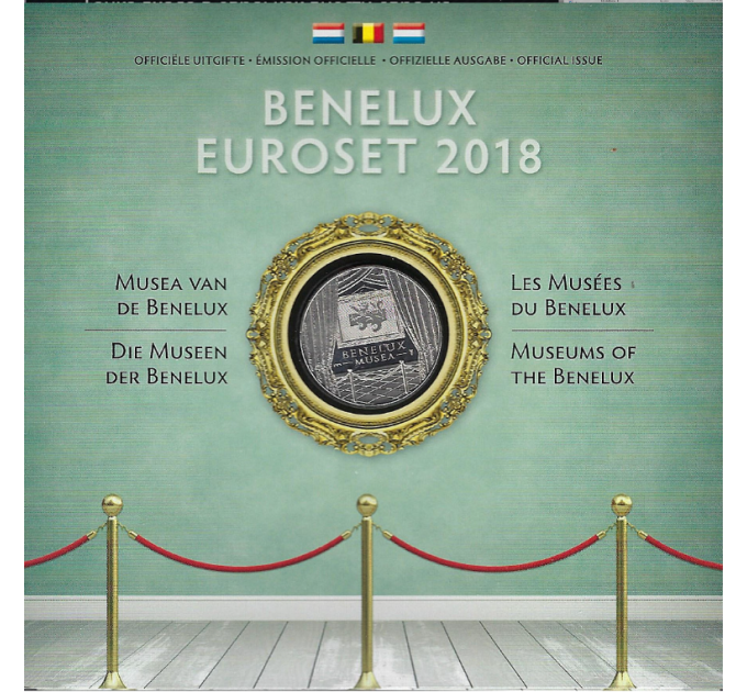 BENELUX euro set BU 2018