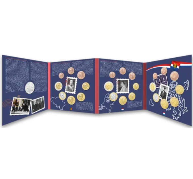 BENELUX euro set BU 2024 - 80TH ANNIVERSARY OF THE BENELUX CUSTOMS CONVENTION