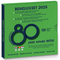 BENELUX euro komplekt BU 2025 – 80 aastat rahu ja vabaduse teel, Euroopa vabanemise teel