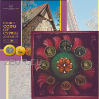 Küpros euro komplekt BU 2018 - Küprose religioossed monumendid 