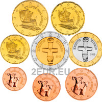 Küpros euro komplekt UNC 2013