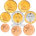 Cyprus euro set UNC 2015