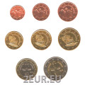 Cyprus euro set UNC 2022