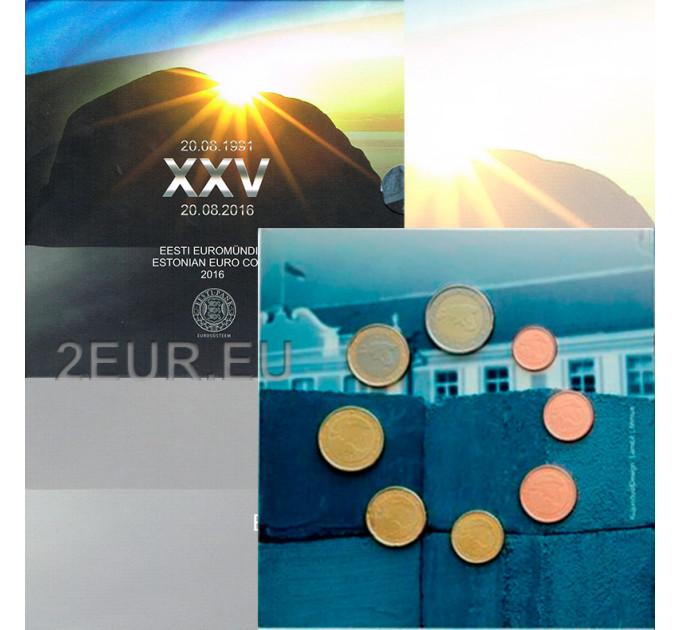 Estonia BU 2016 - Euro coin set