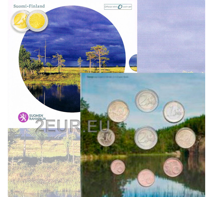 Finland euro set BU 2010 - Year of Biodiversity