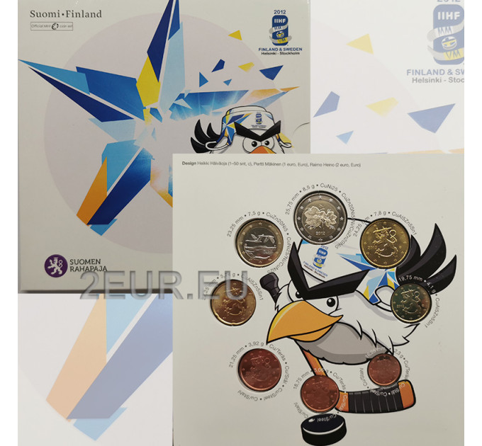 Finland euro set BU 2012 - IIHF Ice Hockey World Championship