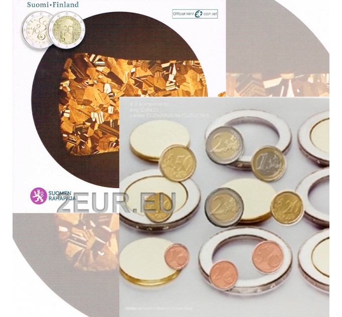 Finland euro set BU 2013 - Euro's Components