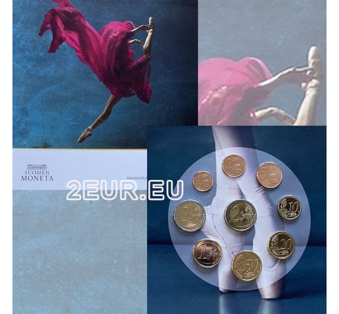 Finland euro set BU 2022 - National Ballet