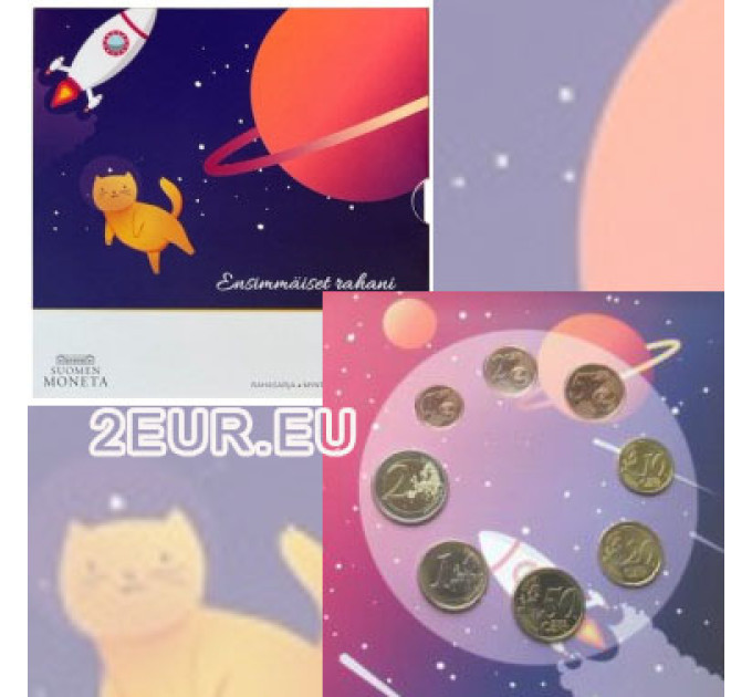 Finland euro set BU 2022 - My first coins