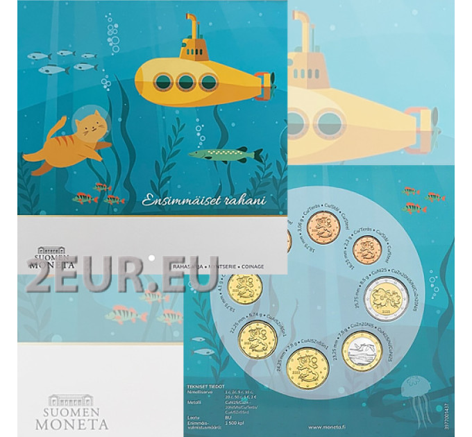 Finland euro set BU 2023 - My first money