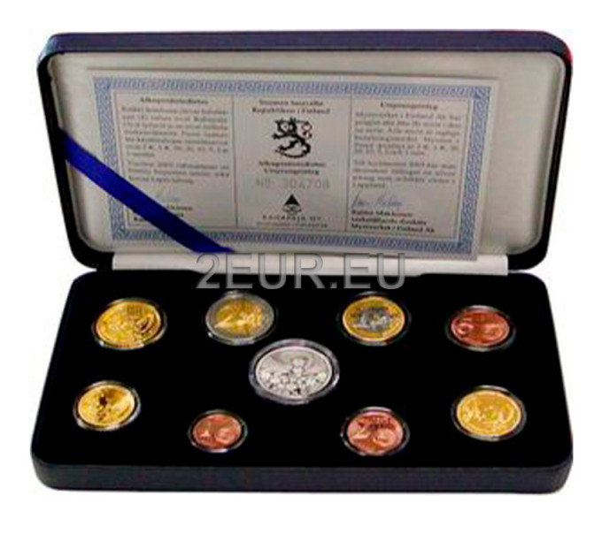 Finland Euro coin set PROOF 2003
