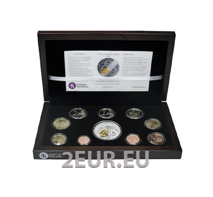Finland Euro coin set PROOF 2010