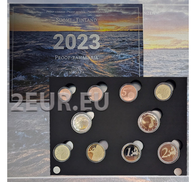 Finland PROOF Euro coin set 2023