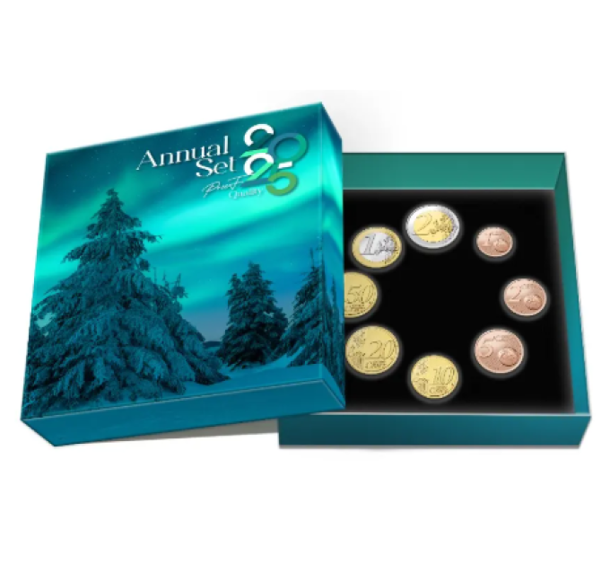 Finland PROOF Euro coin set 2025