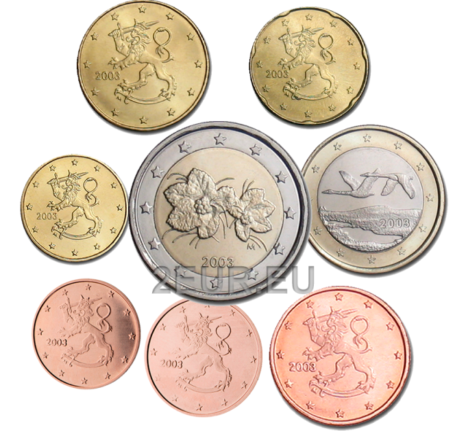 Finland UNC 2003 - Euro coin set