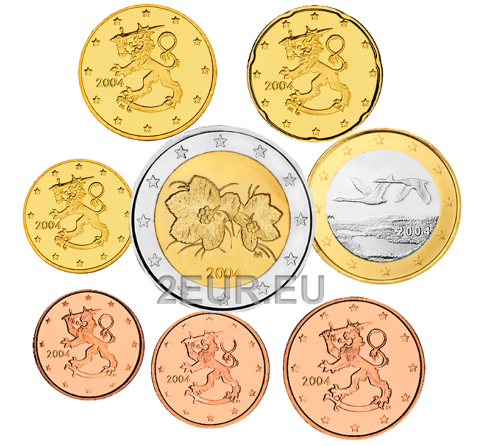 Finland UNC 2004 - Euro coin set