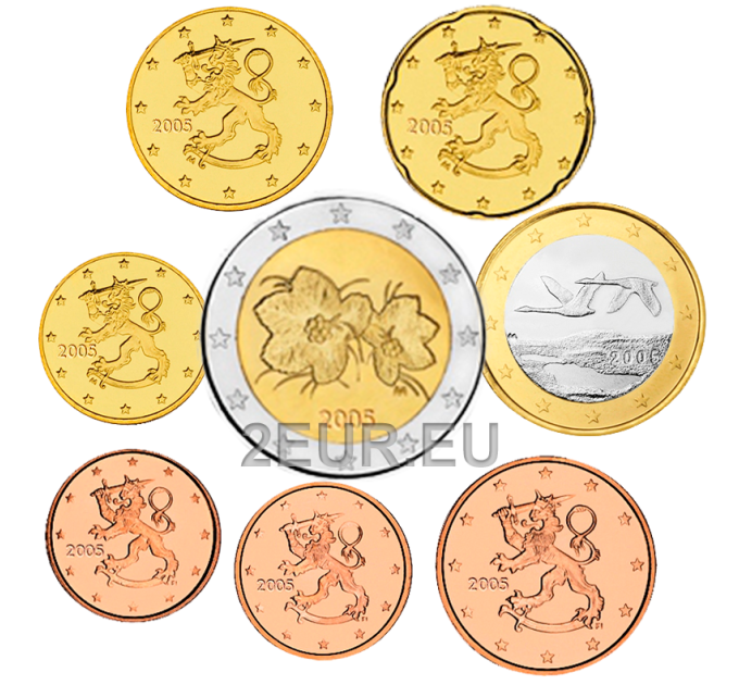 Finland UNC 2005 - Euro coin set