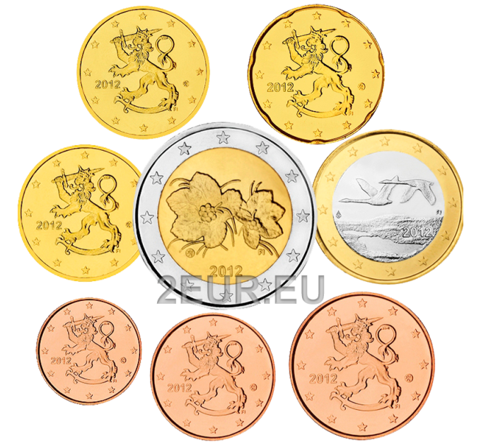 Finland UNC 2012 - Euro coin set