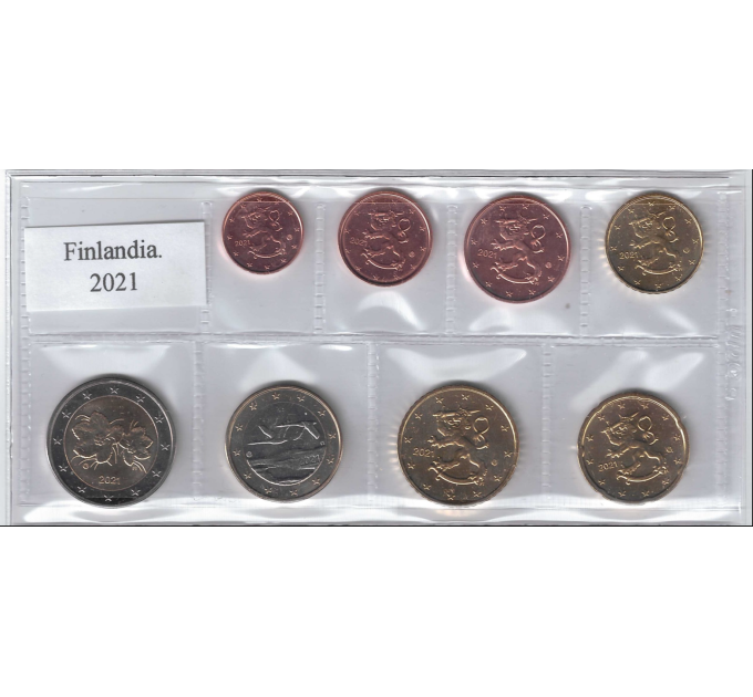Finland UNC 2021 - Euro coin set