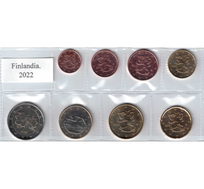 Finland UNC 2022 - Euro coin set