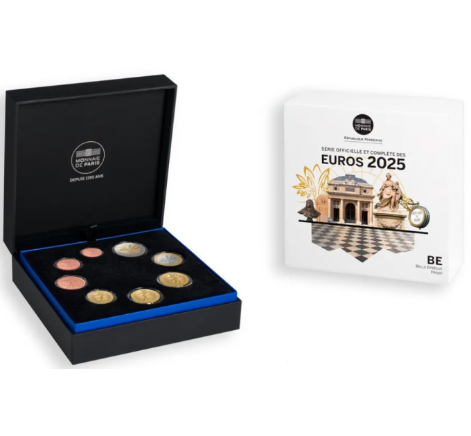 France PROOF set 2025 - Euro coin set