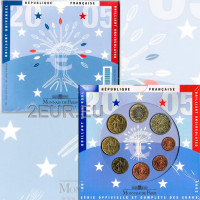 Prantsusmaa BU komplekt 2005 - Euromüntide komplekt