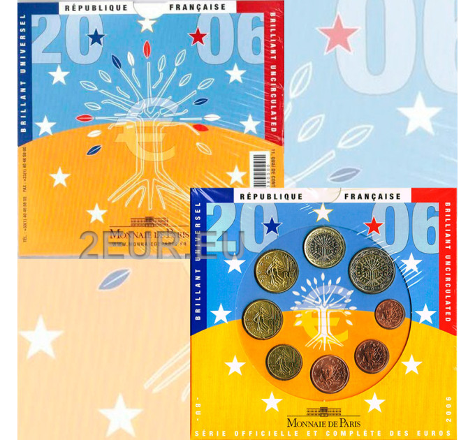 France BU set 2006 - Euro coin set