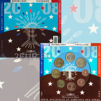 Prantsusmaa BU komplekt 2008 - Euromüntide komplekt