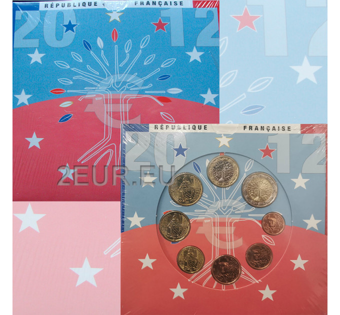 France BU set 2012 - Euro coin set