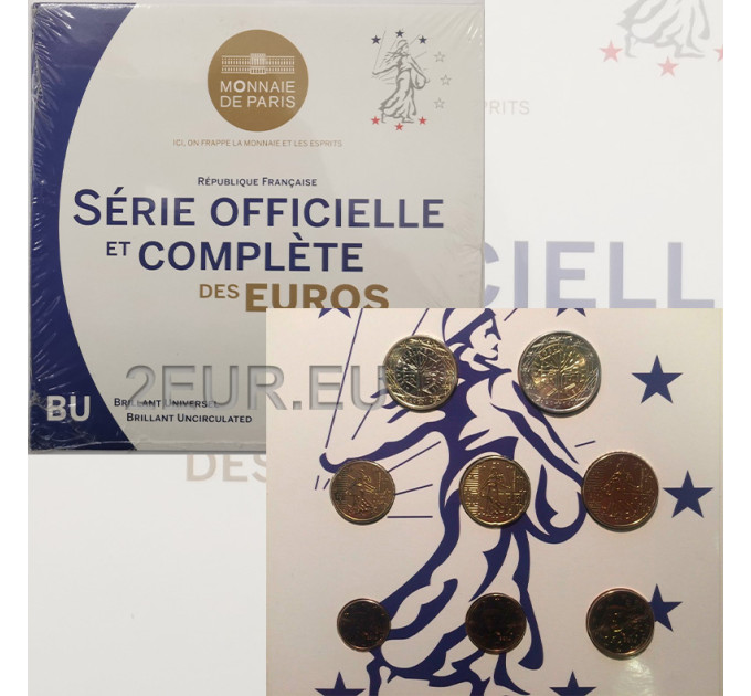 France BU set 2014 - Euro coin set