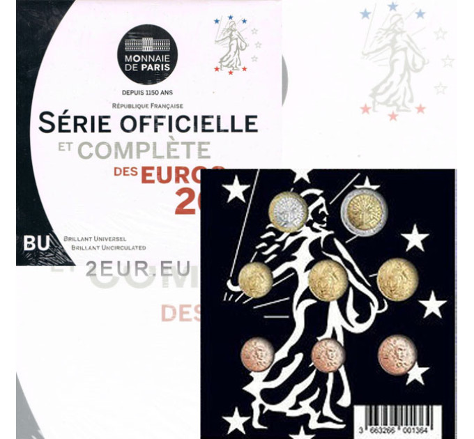 France BU set 2016 - Euro coin set